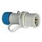 Spina volante 2P+T 230V 16A IP 67